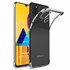 Microsonic Samsung Galaxy M21 Kılıf Skyfall Transparent Clear Gümüş 1