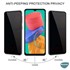 Microsonic Samsung Galaxy A03 Privacy 5D Gizlilik Filtreli Cam Ekran Koruyucu Siyah 2