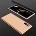 Microsonic Samsung Galaxy Note 10 Kılıf Double Dip 360 Protective Gold 3