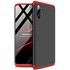 Microsonic Samsung Galaxy Note 10 Kılıf Double Dip 360 Protective Siyah Kırmızı 1