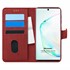 Microsonic Samsung Galaxy Note 10 Kılıf Fabric Book Wallet Kırmızı 1