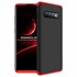 Microsonic Samsung Galaxy S10 Kılıf Double Dip 360 Protective Siyah Kırmızı 1