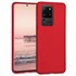 Microsonic Matte Silicone Samsung Galaxy S20 Ultra Kılıf Kırmızı 1