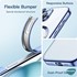Microsonic Apple iPhone 13 Kılıf MagSafe Luxury Electroplate Mavi 5