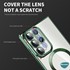 Microsonic Samsung Galaxy S22 Kılıf MagSafe Luxury Electroplate Koyu Gri 7