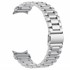 Microsonic Samsung Galaxy Watch 4 44mm Solid Steel Kordon Gümüş 1