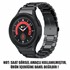 Microsonic Samsung Galaxy Watch 6 40mm Solid Steel Kordon Siyah 3