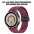 Microsonic Samsung Galaxy Watch 4 Classic 46mm Kordon Ribbon Line Bordo 2