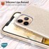 Microsonic Apple iPhone 13 Pro Max Kılıf Sparkle Shiny Gümüş 6