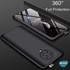 Microsonic Xiaomi Poco F2 Pro Kılıf Double Dip 360 Protective Siyah Gri 8