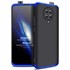 Microsonic Xiaomi Poco F2 Pro Kılıf Double Dip 360 Protective Siyah Mavi 1