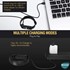Microsonic Xiaomi Mi Band 5 Manyetik USB Şarj Kablosu Siyah 4