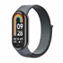 Microsonic Xiaomi Mi Band 9 Hasırlı Kordon Woven Sport Loop Gri 1