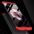 Microsonic Xiaomi Mi Max 3 Kılıf Double Dip 360 Protective Siyah Kırmızı 4