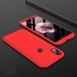 Microsonic Xiaomi Mi Max 3 Kılıf Double Dip 360 Protective Kırmızı 3