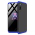 Microsonic Xiaomi Mi 9 Kılıf Double Dip 360 Protective Siyah Mavi 1