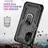 Microsonic Xiaomi Redmi Note 12S Kılıf Military Ring Holder Siyah 2