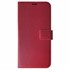 Microsonic Vivo V21 Kılıf Delux Leather Wallet Kırmızı 2