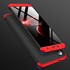 Microsonic Xiaomi Redmi 7A Kılıf Double Dip 360 Protective Siyah Kırmızı 4