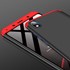 Microsonic Xiaomi Redmi 7A Kılıf Double Dip 360 Protective Siyah Kırmızı 5