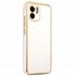 Microsonic Xiaomi Redmi A1 Kılıf Olive Plated Beyaz 1