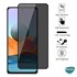 Microsonic Samsung Galaxy A52 Privacy 5D Gizlilik Filtreli Cam Ekran Koruyucu Siyah 3
