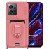 Microsonic Xiaomi Redmi Note 12 4G Kılıf Multifunction Silicone Pembe 1