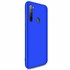 Microsonic Xiaomi Redmi Note 8 Kılıf Double Dip 360 Protective Mavi 2
