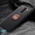 Microsonic Xiaomi Redmi Note 8 Pro Kılıf Kickstand Ring Holder Siyah Rose 5