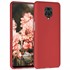 Microsonic Matte Silicone Xiaomi Redmi Note 9 Pro Max Kılıf Kırmızı 1