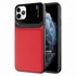Microsonic Apple iPhone 11 Pro Max Kılıf Uniq Leather Kırmızı 1