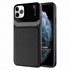 Microsonic Apple iPhone 11 Pro Max Kılıf Uniq Leather Siyah 1