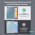 Microsonic Samsung Galaxy Tab S6 Lite 10 4 P610 Kılıf Matte Silicone Mavi 3
