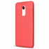 Microsonic Xiaomi Redmi 5 Plus Kılıf Deri Dokulu Silikon Kırmızı 2