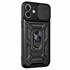 Microsonic Apple iPhone 12 Kılıf Impact Resistant Siyah 2