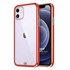 Microsonic Apple iPhone 12 Kılıf Laser Plated Soft Kırmızı 1
