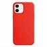 Microsonic Apple iPhone 12 Kılıf Liquid Lansman Silikon Kırmızı 2