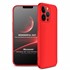 Microsonic Apple iPhone 13 Pro Kılıf Double Dip 360 Protective Kırmızı 1