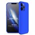 Microsonic Apple iPhone 13 Pro Max Kılıf Double Dip 360 Protective Mavi 1