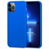 Microsonic Matte Silicone Apple iPhone 13 Pro Max Kılıf Mavi 1