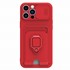 Microsonic Apple iPhone 15 Pro Kılıf Multifunction Silicone Kırmızı 2