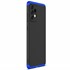Microsonic Samsung Galaxy A52s Kılıf Double Dip 360 Protective Siyah Mavi 2