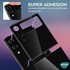 Microsonic Samsung Galaxy Z Flip 3 Arka Tam Kaplayan Temperli Cam Koruyucu Mor 2