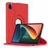 Microsonic Xiaomi Mi Pad 5 Kılıf 360 Dönerli Stand Deri Kırmızı 1
