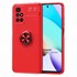 Microsonic Xiaomi Redmi 10 Kılıf Kickstand Ring Holder Kırmızı 1