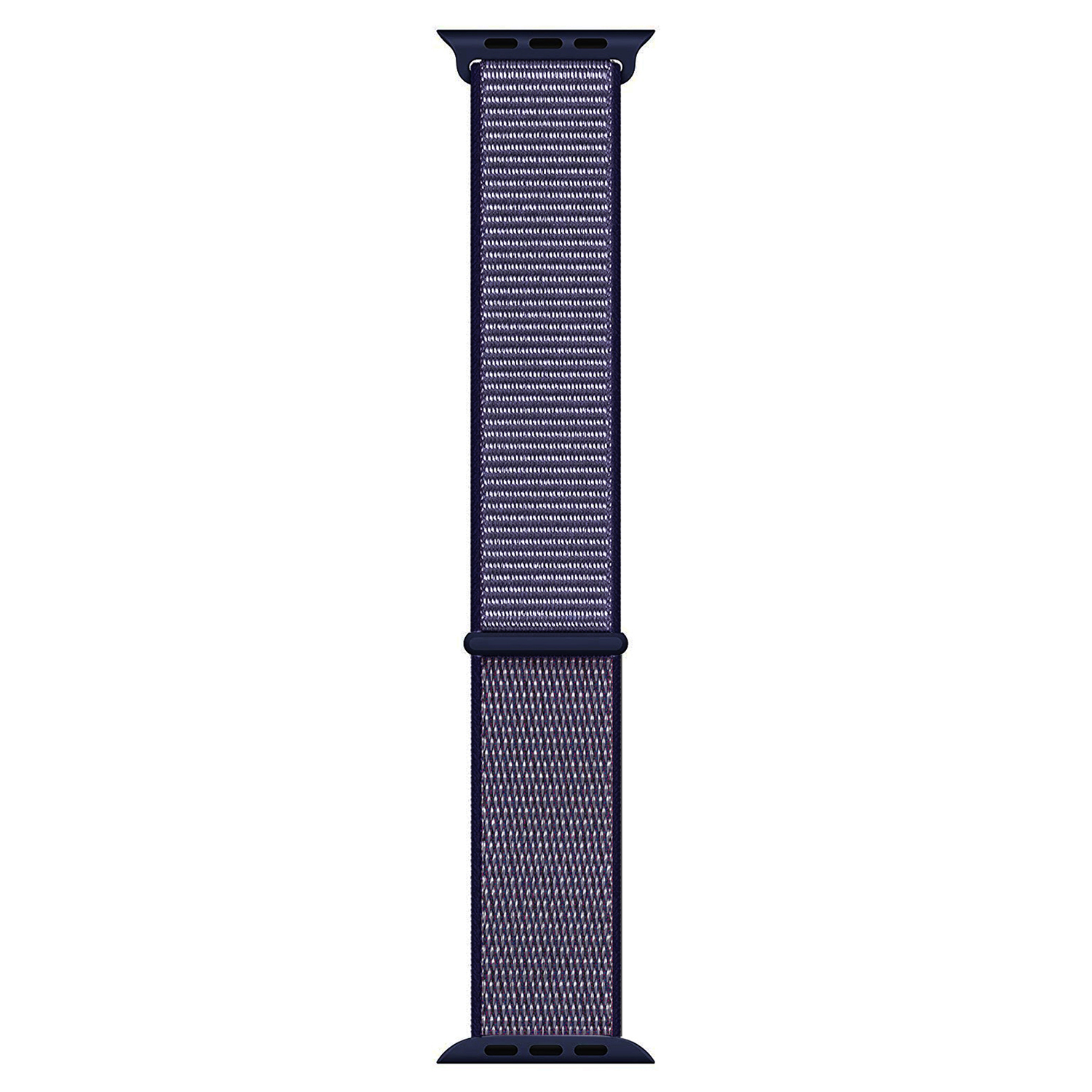 Microsonic Apple Watch Series 3 42mm Hasırlı Kordon Woven Midnight Blue