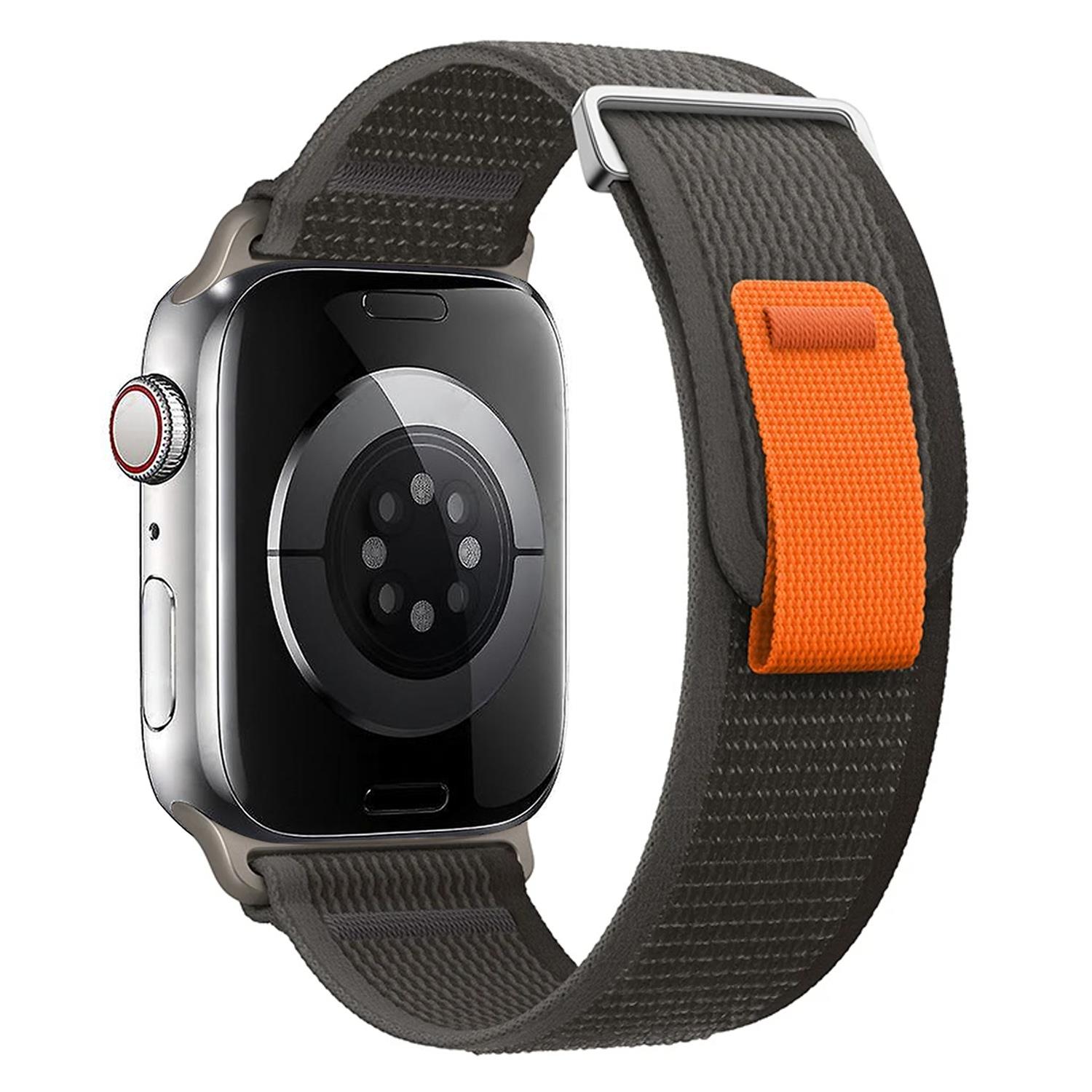 Microsonic Apple Watch SE 2022 40mm Kordon Hike Spiral Siyah