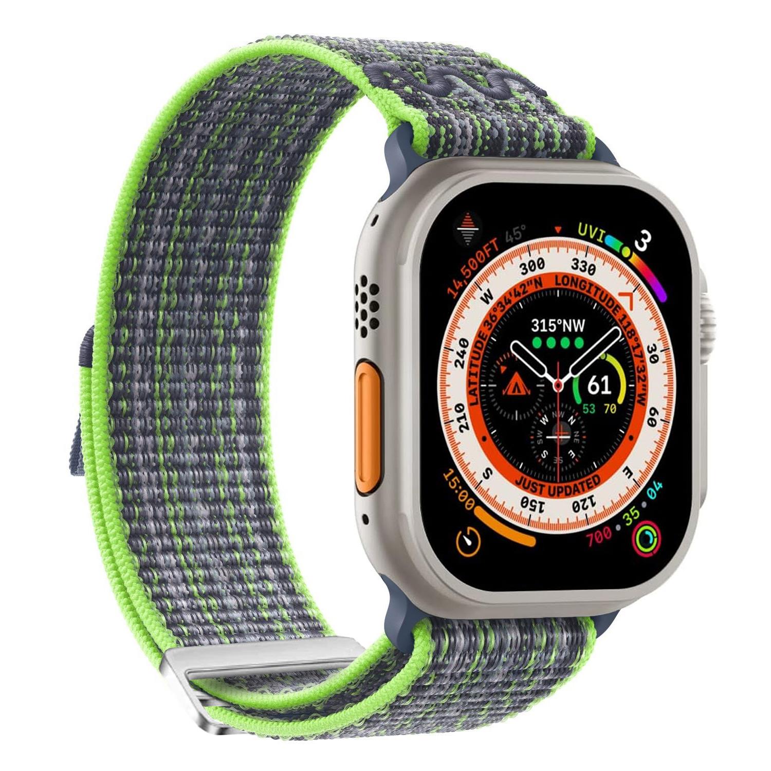 Microsonic Apple Watch Ultra 2 Kordon Terra Strand Yeşil