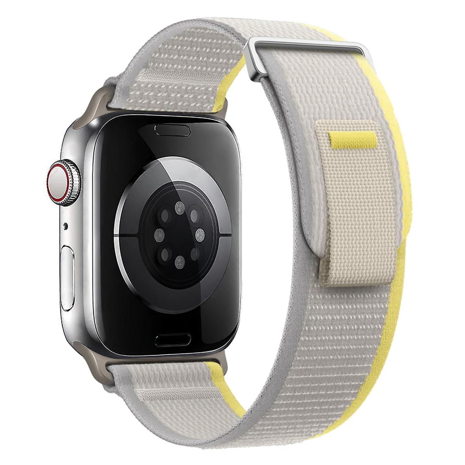 Microsonic Apple Watch Ultra 2 Kordon Hike Spiral Bej