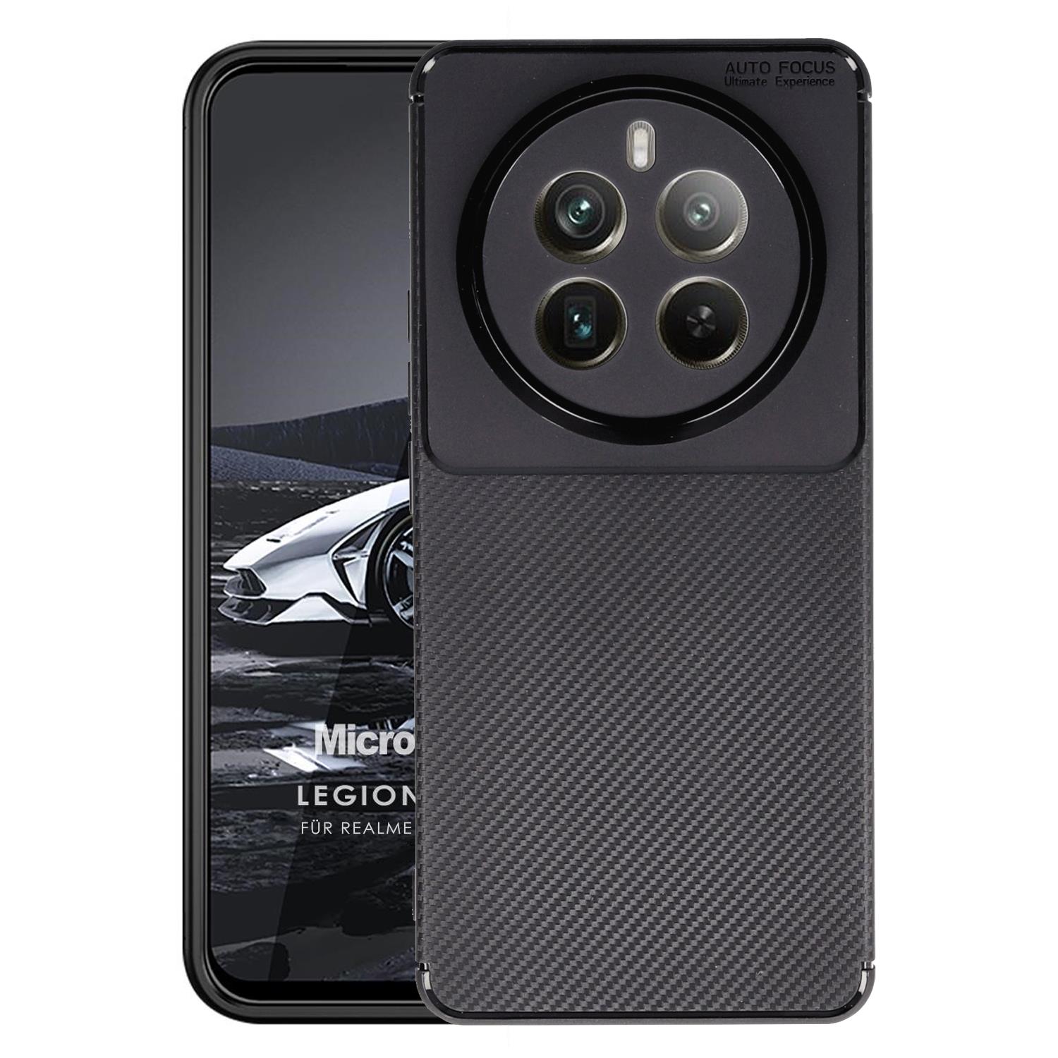 Microsonic Realme 12 Pro Plus Kılıf Legion Series Siyah